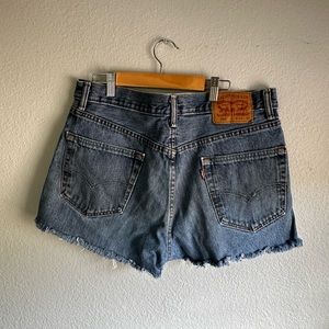 Vintage Levi’s denim cutoffs